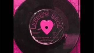 Carolyn and Roland  - (you`re)Having my baby - Lovers Rock Reggae