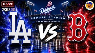 Los Angeles Dodgers vs Boston Red Sox MLB Live Stream | Live Scoreboard (8/1/26)