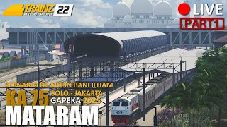 🔴 [LIVE] BERANGKAT PAGI, RAME PAPASAN! Dinas KA 75 Mataram (Part 1) | TRAINZ SIMULATOR INDONESIA