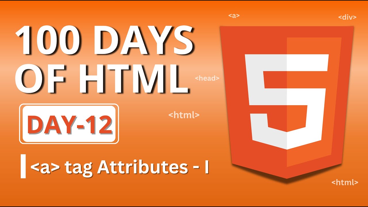 This Small HTML Detail Can Ruin Your Links | Anchor Tag Attributes Explained | 100 Days of HTML