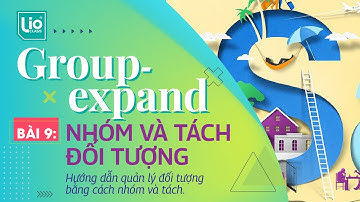 Bài 9: Nhóm và tách đối tượng trong illustrator - Group Expand