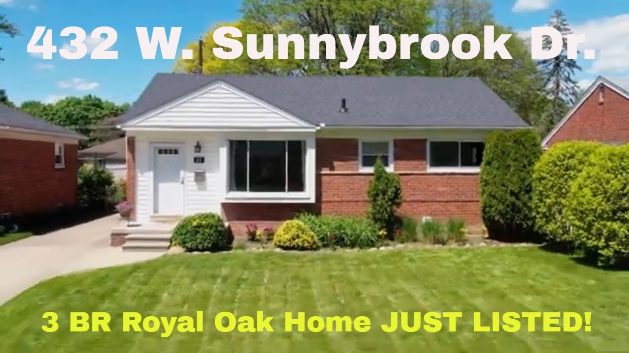 432 W Sunnybrook Dr. 3 BR Royal Oak Ranch w/ Fin Bsmt and Many Updates! Short walk to Quickstad