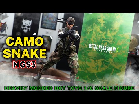METAL GEAR SOLID 3 SNAKE EATER 1/6 FIGURE. CAMO SUIT VERSION - YouTube