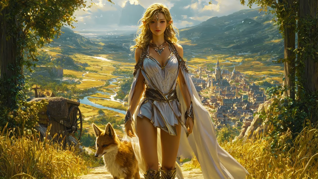 Aurelia’s Study Abroad Journey with a Fox 🦊✨｜アウレリアと狐の癒し留学旅 🎶 Lofi Fantasy & Elven Music