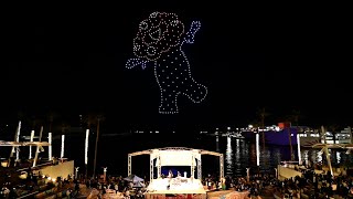 想像以上!が、万博だ。6 months to go スペシャルドローンショー!【大阪南港のATCウミエール広場】