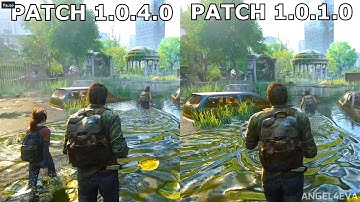 The Last Of Us Part 1 Patch 1.0.4.0 vs Patch 1.0.1.0 Performance Comparison 4K Ultra DLSS  RTX 3090