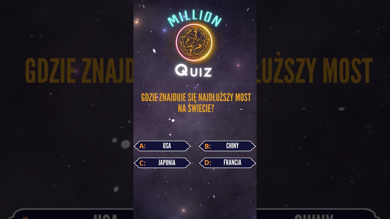 Poznaj swoją wiedzę! Quiz od zera do milionera 📚🎓🧐🔍