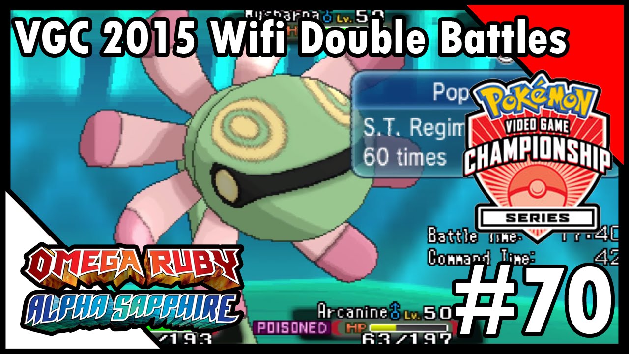 Pokemon ORAS: VGC 2015 Wifi Double Battles #70 Trick Room Battle