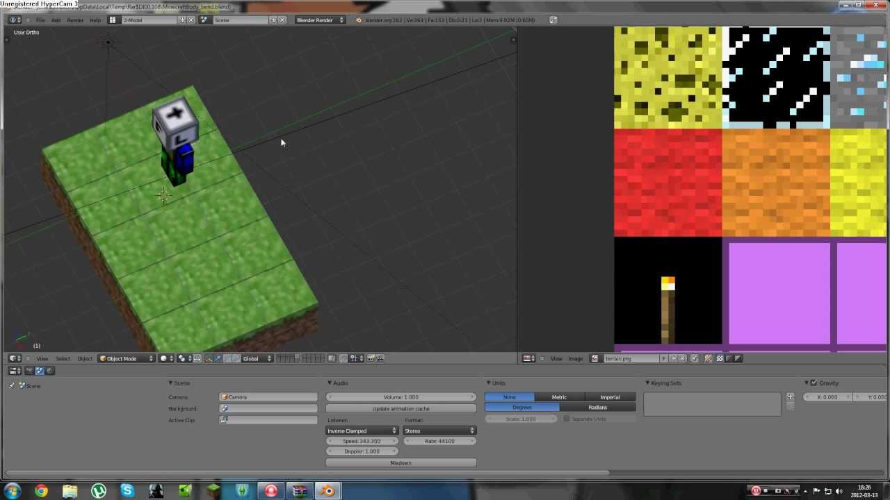 Minecraft animations how to make more blocks - YouTube