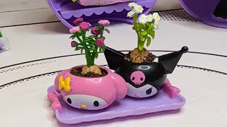 Miniverse Hello Kitty and Friends Flower Planters