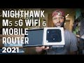 Nighthawk m5 5g wifi 6 mobile 2021 unpacking  bert dude awesome