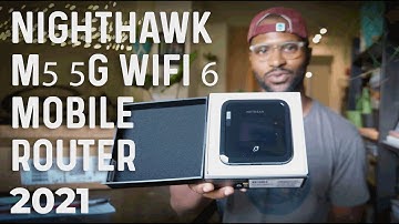 Nighthawk M5 5G WiFi 6 Mobile 2021| Unpacking | Bert. Dude. Awesome!