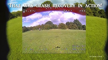 NEW Betaflight 3.2 CRASH RECOVERY and DYNAMIC NOTCH in action - FPV Drone/quad