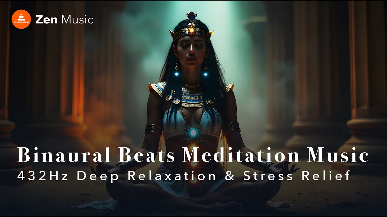 Binaural Beats Meditation Music | 432Hz Deep Relaxation & Stress Relief ...