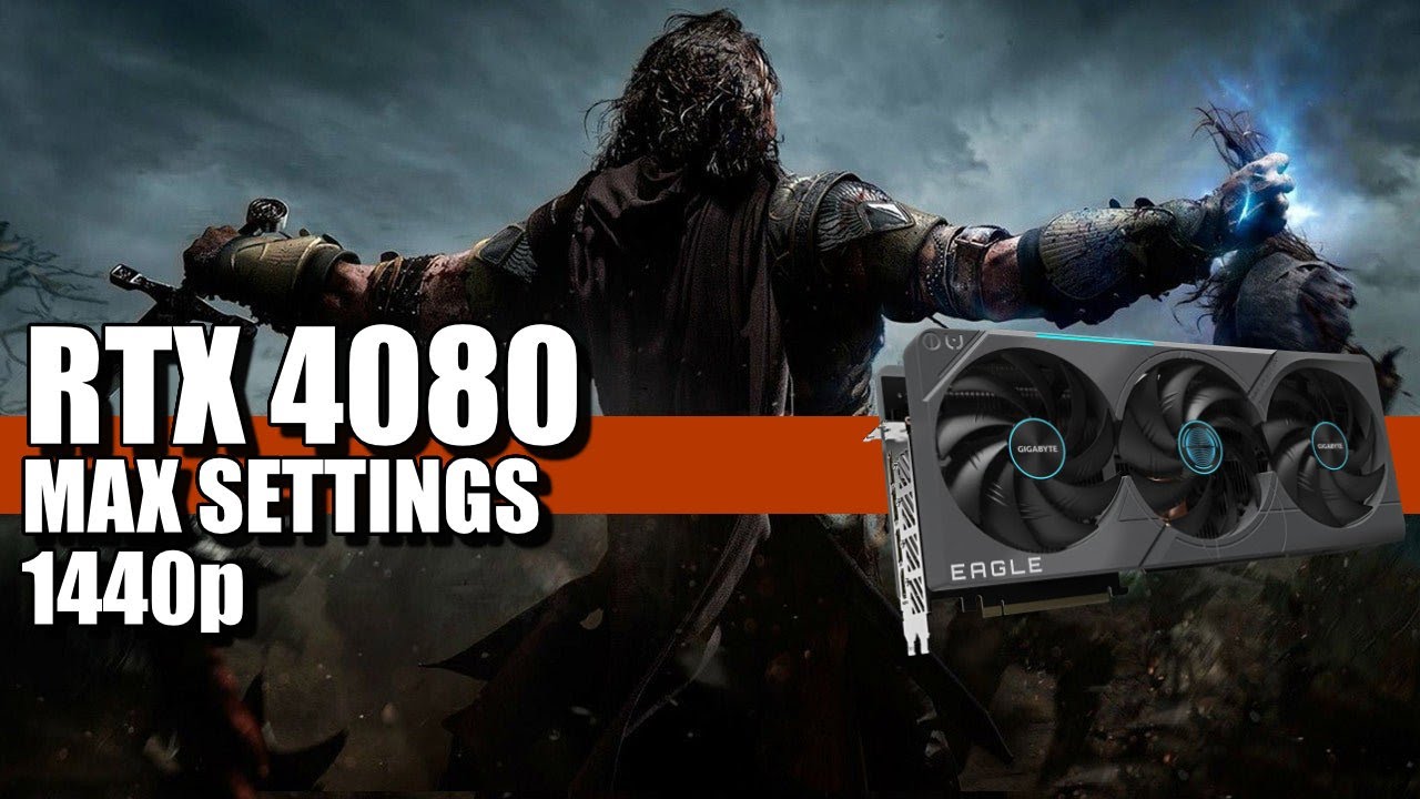 Middle Earth  Shadow of Mordor - Rtx 4080 @1440p (Max Settings) | Ryzen 9 5900x