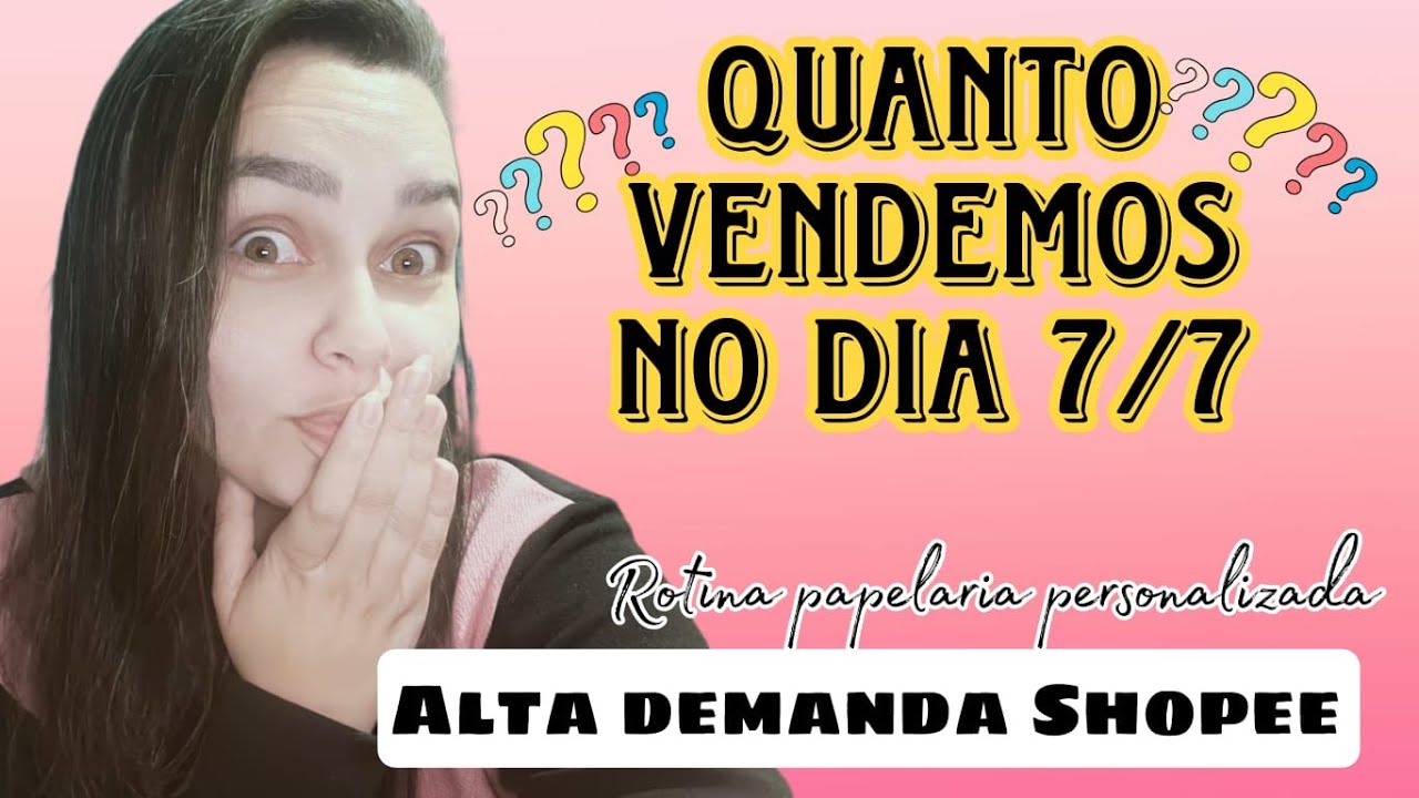 INDICANDO FORNECEDORES/ Quanto vendemos no dia 7 /7-ROTINA PAPELARIA PERSONALIZADA NA SHOPEE