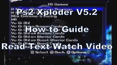 Using the Ps2 Xploder V5.2 (Cheat Disc) on X-men 2 (Health Cheating Special)