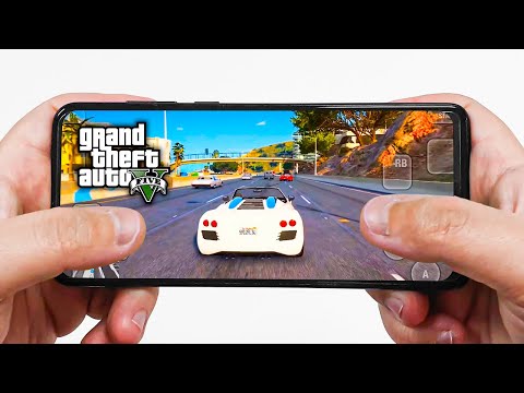 SAIUU ! GTA 5 PARA CELULAR ! ( Android e iOS ) QUALIDADE DE