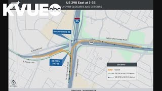 TxDOT closing portion of I-35 and US 290 interchange for weekend repairs