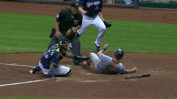 PIT@MIL: Harrison knocks a two-run single to left