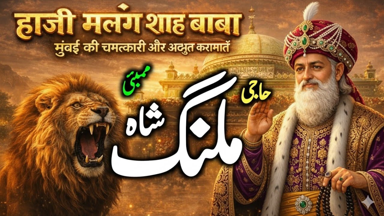 Complete History of Hazrat Haji Malang Shah Baba Sarkar || Malang Baba Dargah Mumbai|| Darayn TV