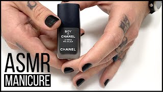 Manicure w/Boy de Chanel Vernis [WATCH ME WORK / ASMR]