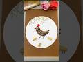 How To Make Seed Art Craft 🌻 Sunflower Seeds &amp; Peanut Shell Hen Craft | Easy DIY Wall Decor #shorts