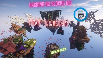 hacking on blocks mc op config  (FDP Client)
