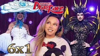 CANADAS DRAG RACE SEASON 6 EPISODE 1 REACTION | NOT SORRY ABOOT IT @Valeryvision