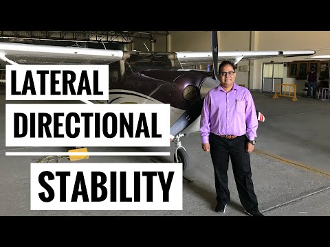 Directional and Lateral Stability, Aerospace Engineering Lecture 57