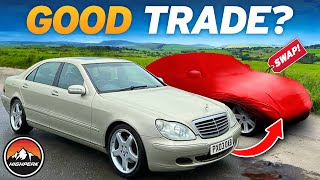 i swapped my cheap £2,500 mercedes s class for this...