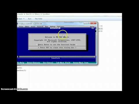 QBasic vs QuickBasic Interpreter/Compiler discussion