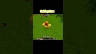 Minecraft Gold Golem and Slime Golem 🔥#minecraft