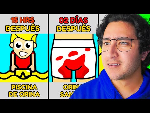 QUÉ PASARÍA SI NO DEJARAS DE ORINAR? 😭