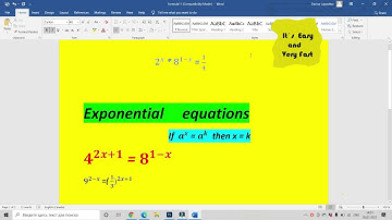 Exponential equations |Mathematics|9^(2-x) =( 〖1/3)〗^(2x+1), 2^x * 8^(1-x) = 1/4, 4^(2x+1) = 8^(1-x)