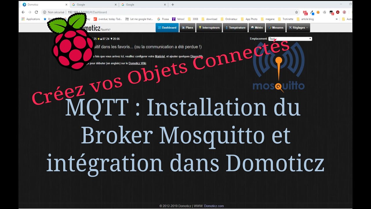 #19 - MQTT : Installer et configurer Mosquitto - YouTube