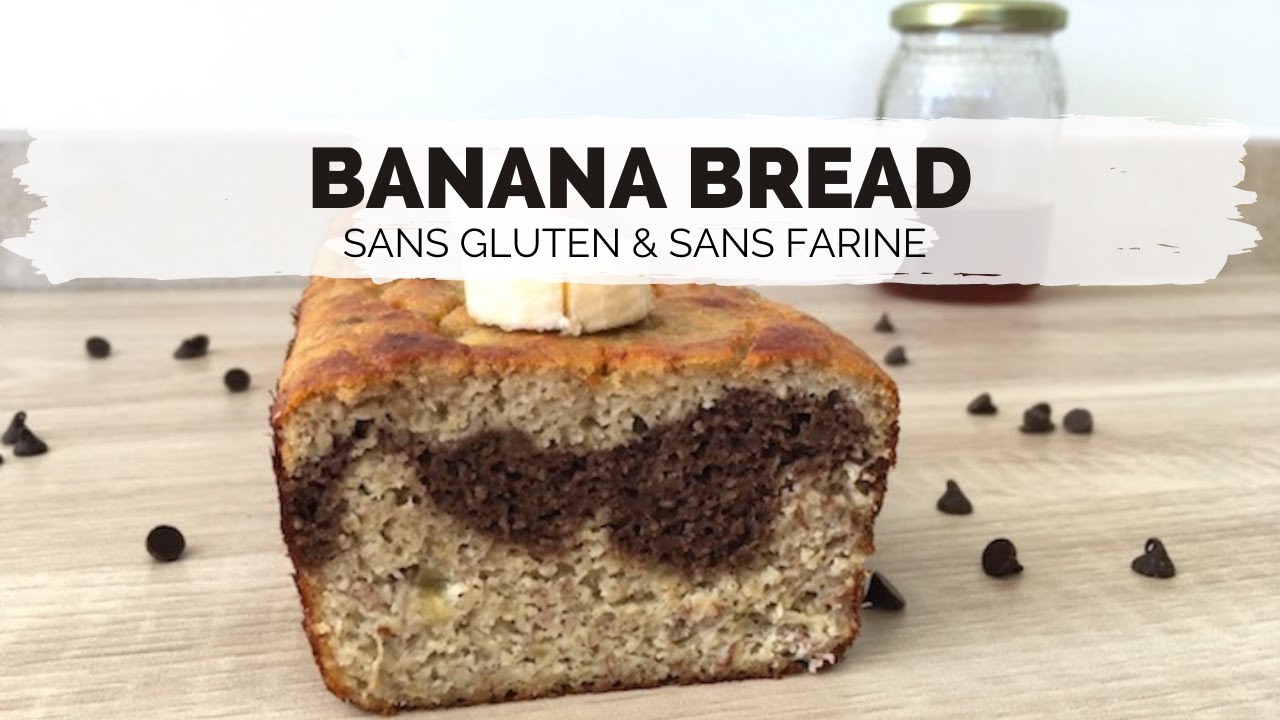 BANANA BREAD SANS GLUTEN & SANS FARINE | Recette super facile sans