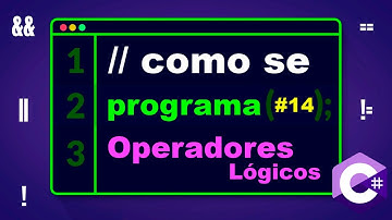 🔣 Operadores Lógicos en C# EXPLICADOS con Ejemplos 🚀 | Curso C#🔥 #14