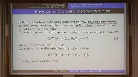 Multiple Speakers | An Introduction to Free Boundary Problems in MHD