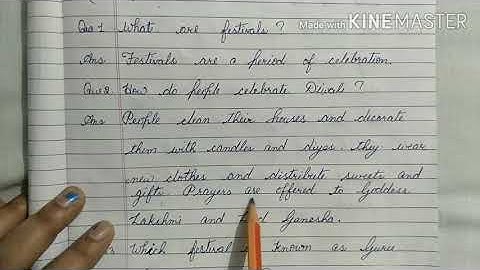 Class-2/E.V.S/Chapter-11/Our Festivals /Part-2