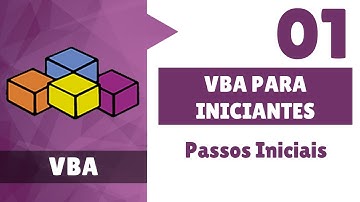 Curso VBA para Iniciantes | Aula 01: Passos Iniciais - Visual Basic Editor