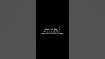 لم يلد | الإخلاص ●#عبدالرحمن_السويد | #تجويد  #kuran #اكسبلور #كروما_تركي #kuranmealleri #ihlas
