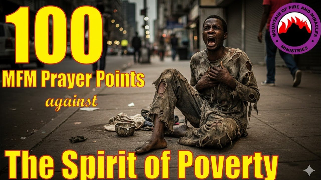 100 MFM Prayer Points against Spirit of Poverty 