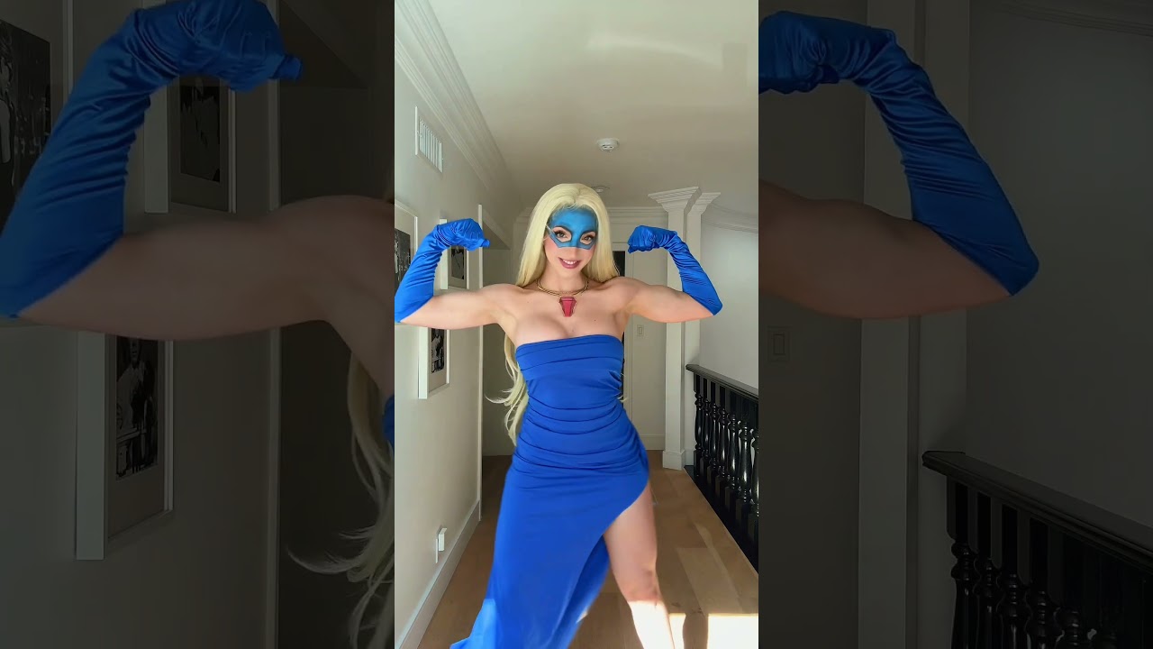 Confess your love! 💃 #dispatch #blondeblazer #gymgirl #cosplay