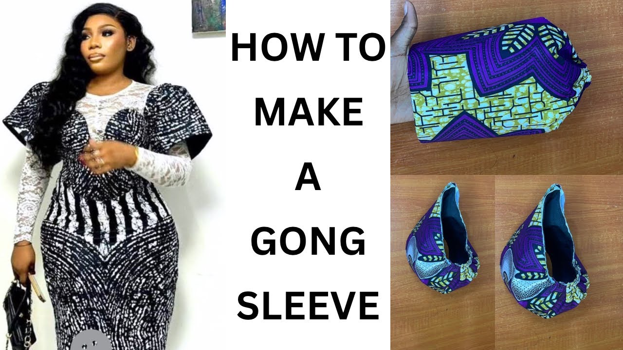 HOW TO CUT & SEW STRUCTURED /GONG SLEEVE