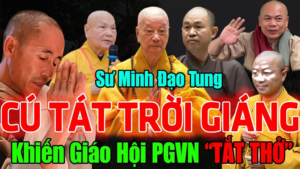 🟥CÚ TÁT TRỜI GIÁNG: Sư Minh Đạo Tung Chưởng Khiến GIÁO HỘI PGVN "TẮT THỞ' "