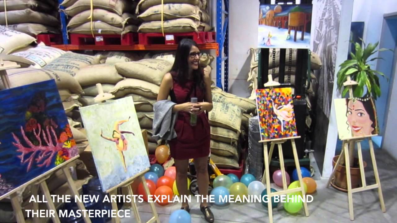 PAINTING COURSE FOR BEGINNERS WITH WE LOVE ART DUBAI YouTube