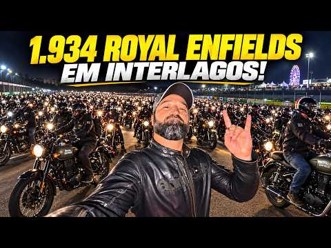 THE DAY ROYAL ENFIELD BROUGHT OVER 1900 BIKES TO INTERLAGOS!