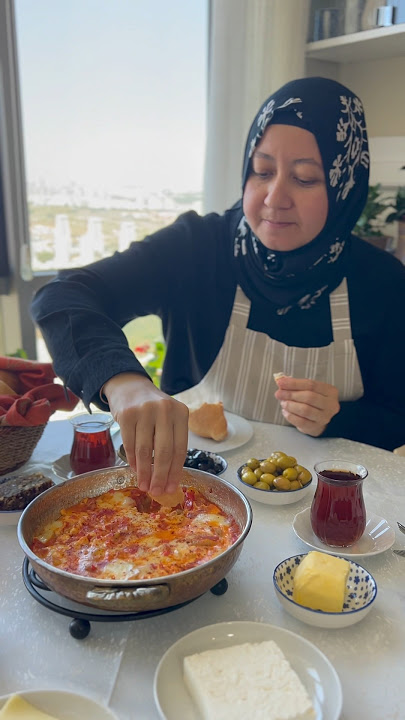 Turkish Egg Menemen #breakfast #egg