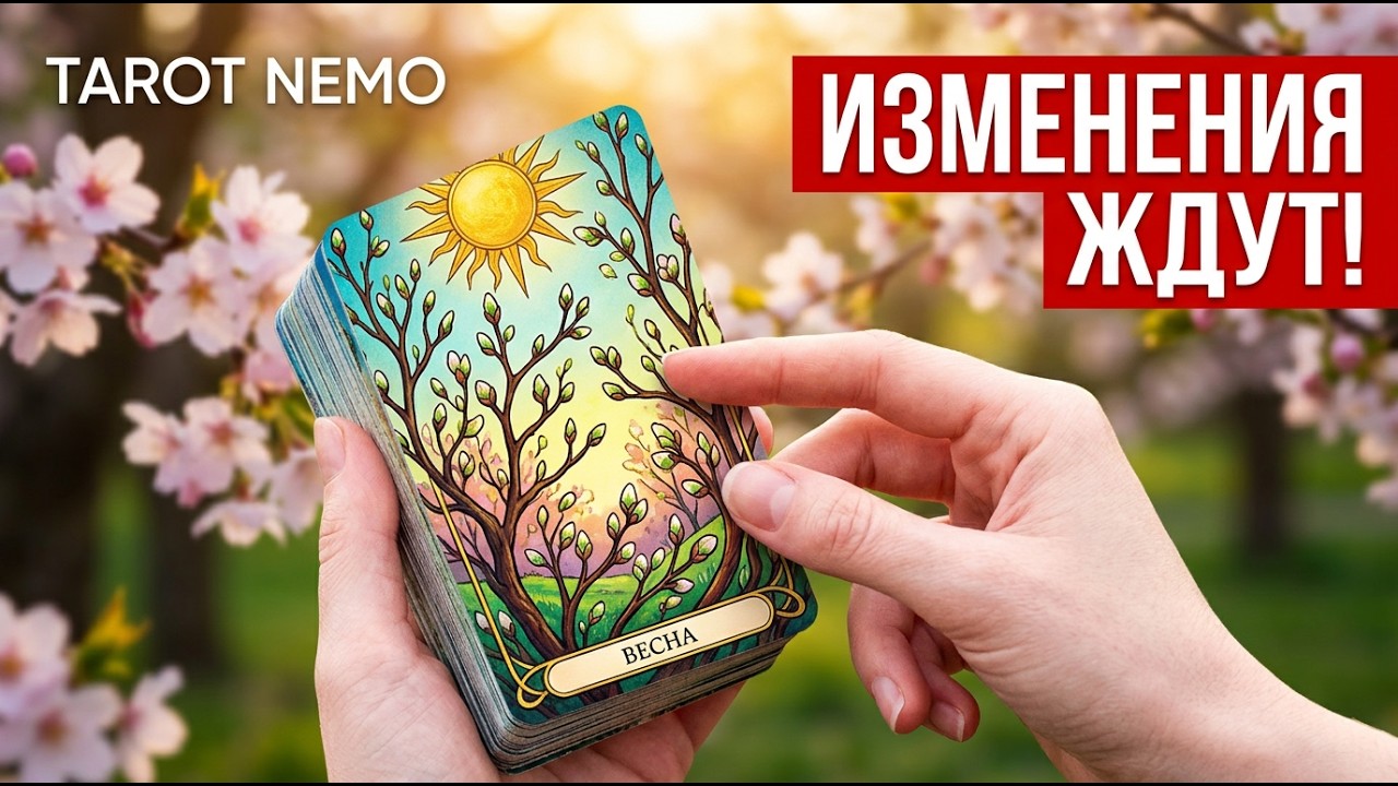 ☀️Весна Несет Перемены  - Смотрите Карты Прямо Сейчас🔴TAROT NEMO